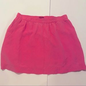 Hot Pink Stretchy Mini Skirt